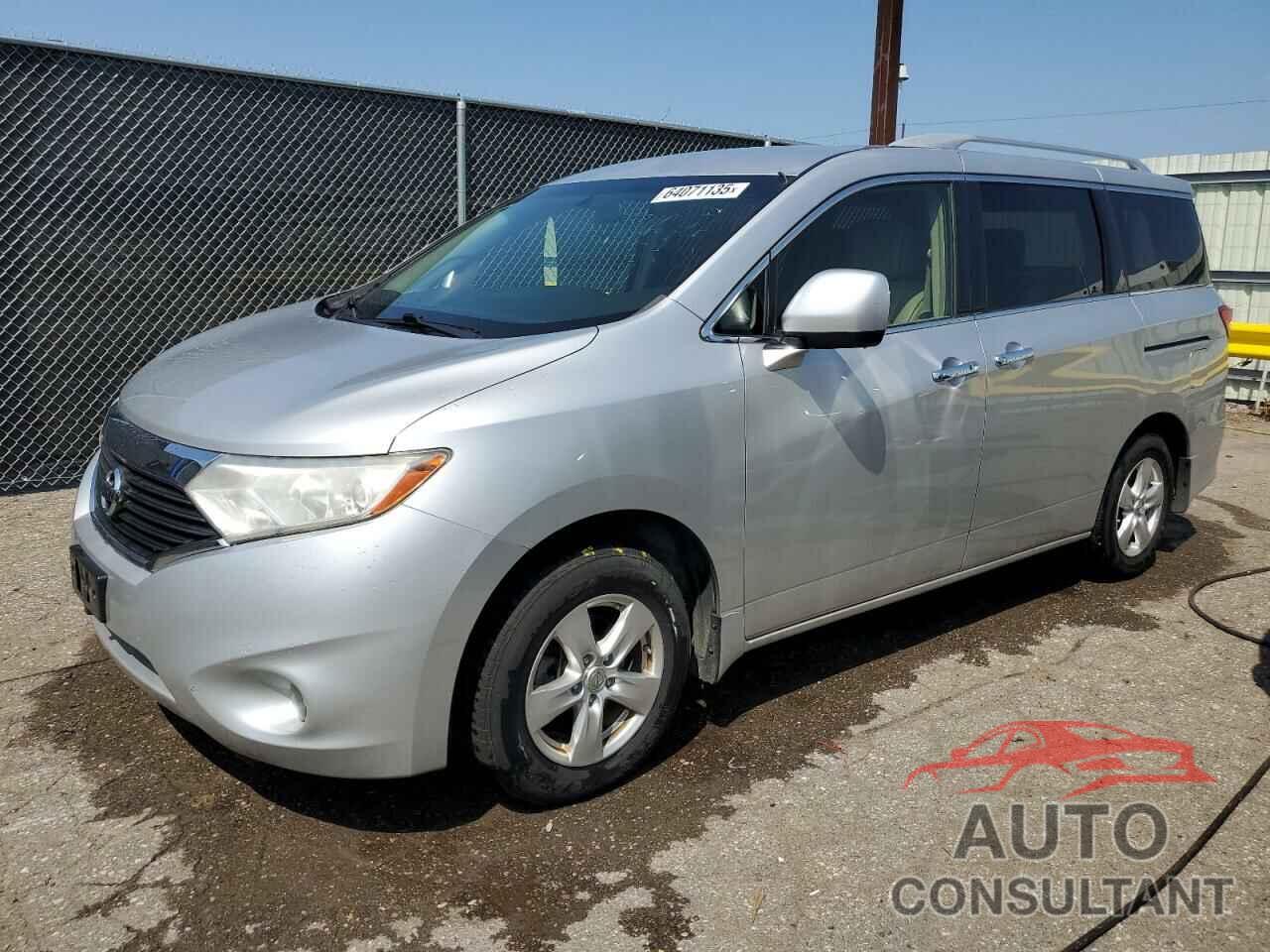 NISSAN QUEST 2014 - JN8AE2KP5E9107984