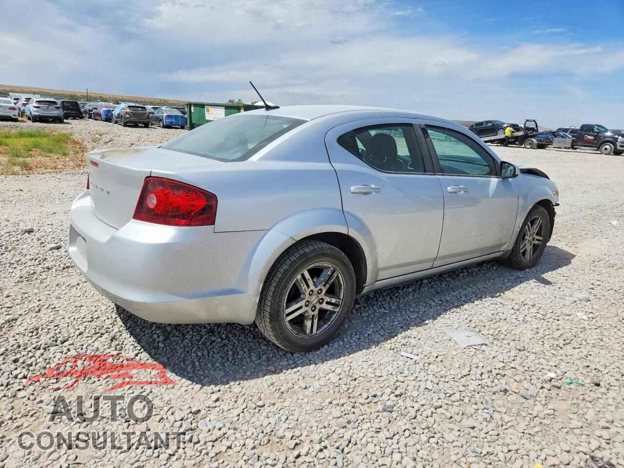 DODGE AVENGER 2012 - 1C3CDZCB4CN166150