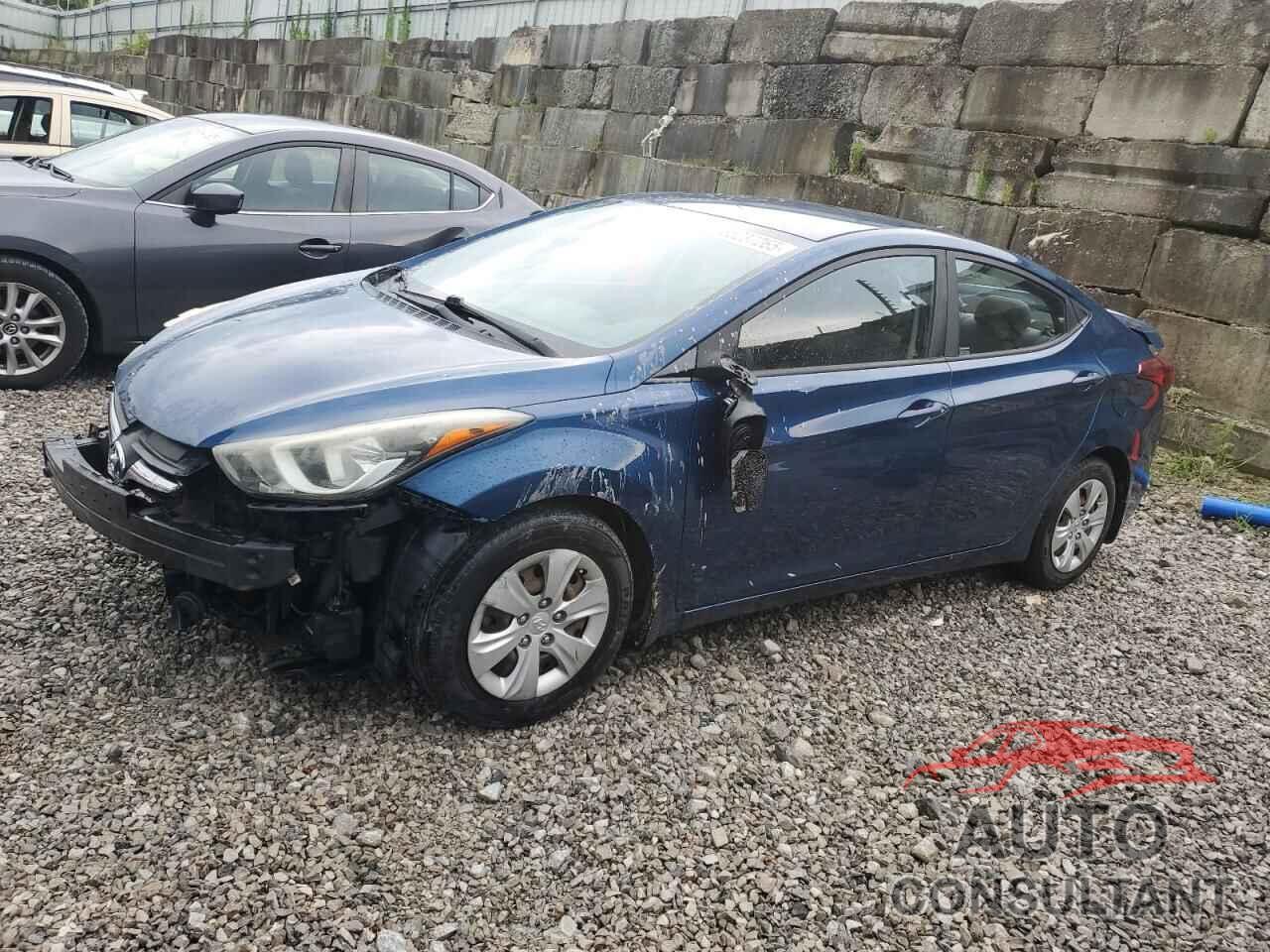 HYUNDAI ELANTRA 2016 - KMHDH4AE3GU514760