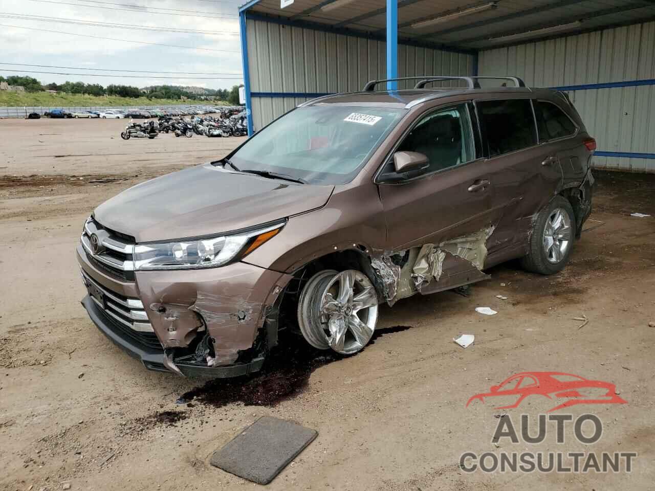 TOYOTA HIGHLANDER 2018 - 5TDDZRFH6JS845300
