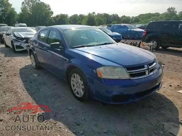 DODGE AVENGER 2012 - 1C3CDZAB2CN179529