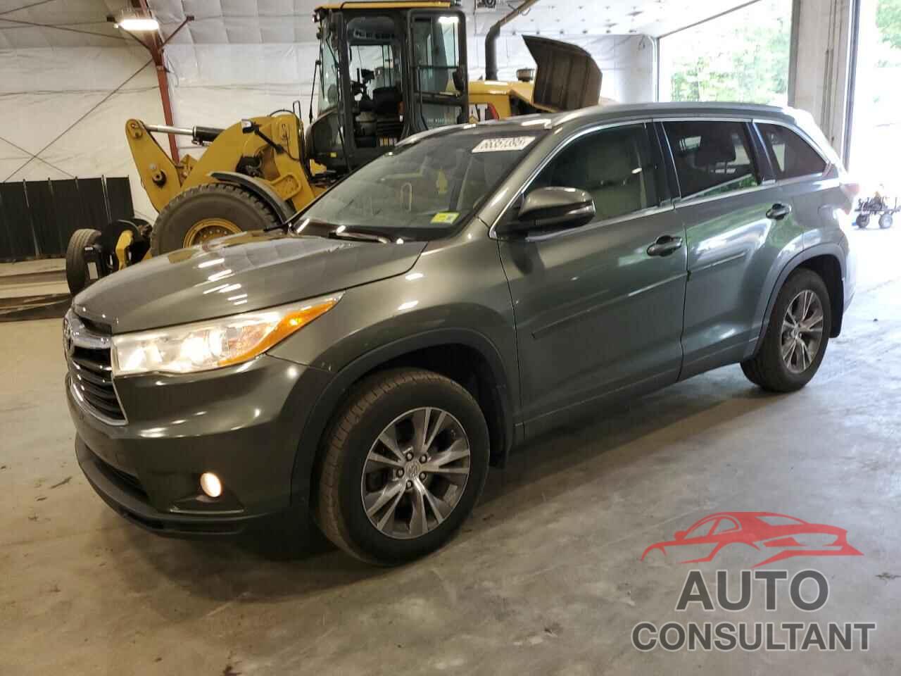 TOYOTA HIGHLANDER 2014 - 5TDJKRFH1ES064472