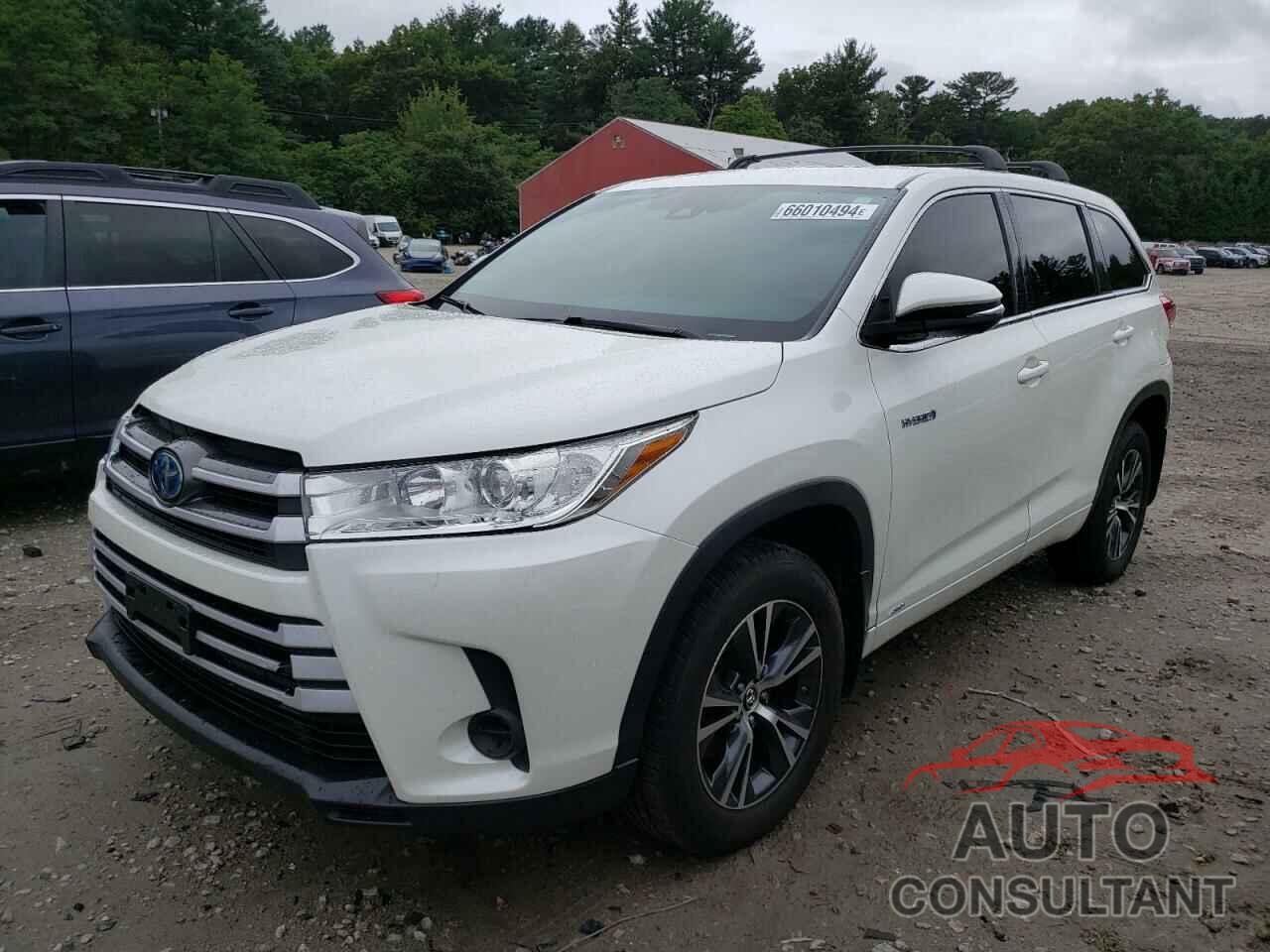 TOYOTA HIGHLANDER 2017 - 5TDBGRFH4HS021397