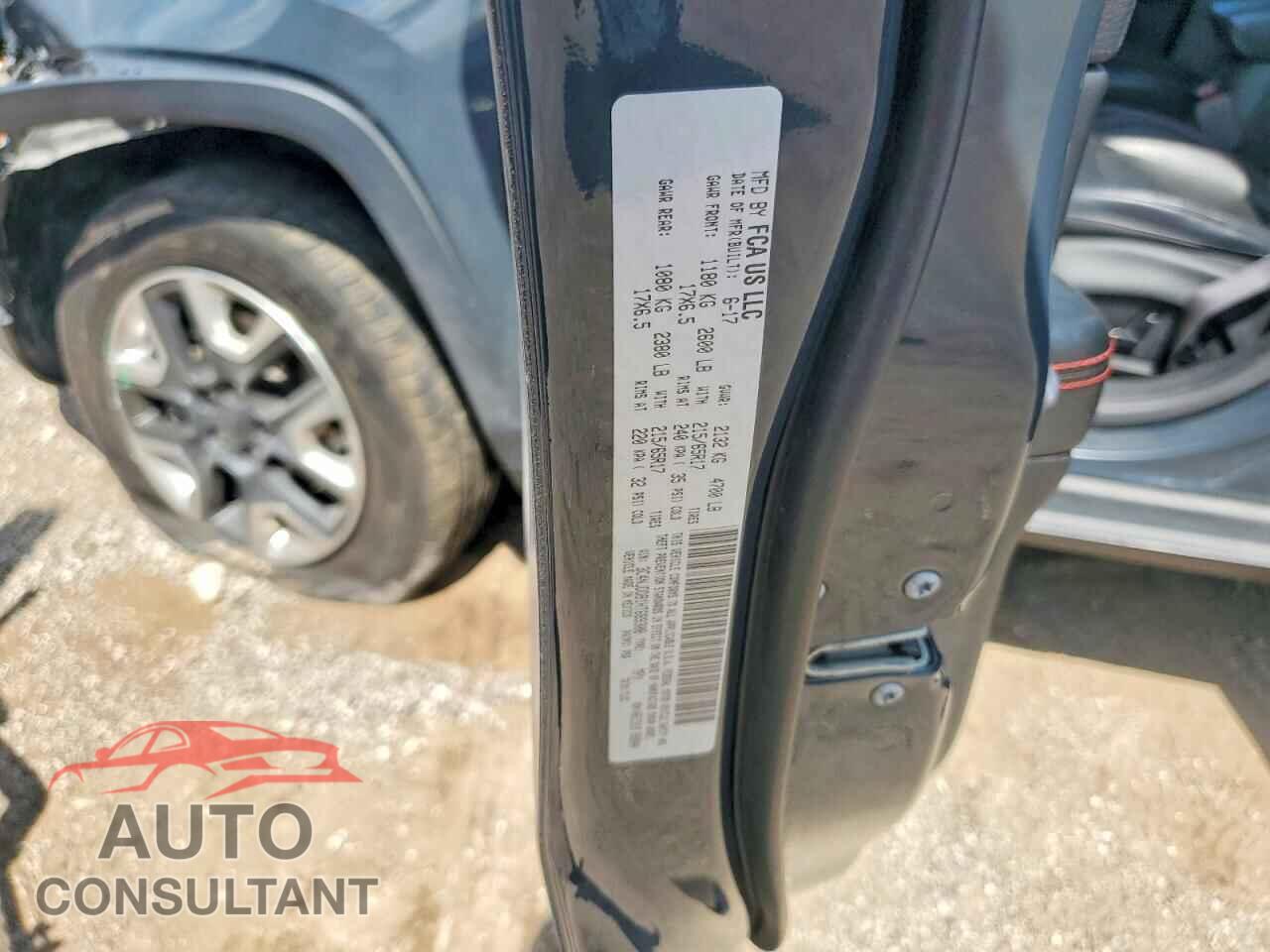 JEEP COMPASS 2017 - 3C4NJDDB1HT689308