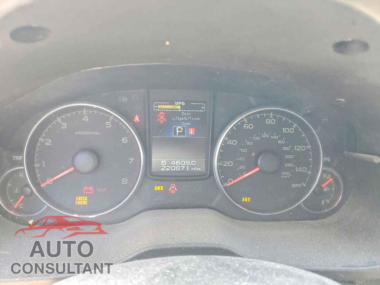 SUBARU OUTBACK 2014 - 4S4BRBLC7E3227655