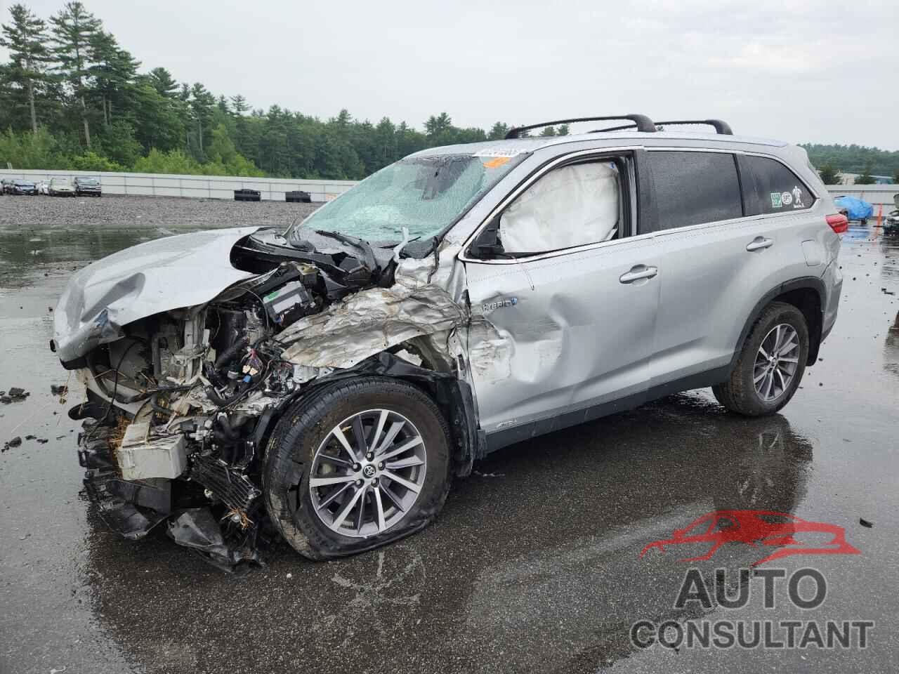 TOYOTA HIGHLANDER 2019 - 5TDJGRFH4KS069792