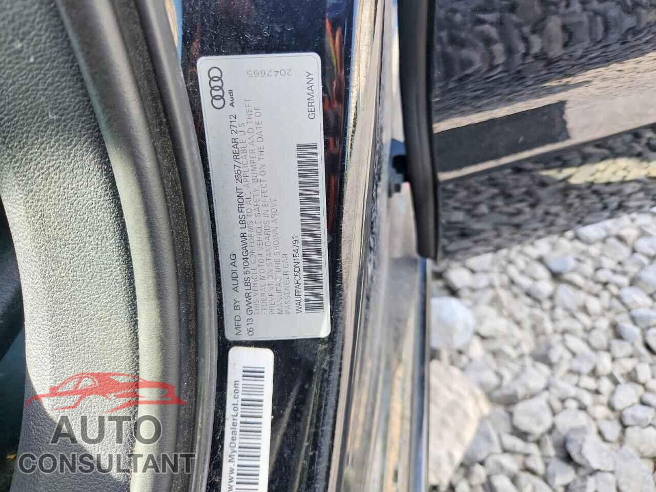 AUDI A6 2013 - WAUFFAFC5DN154791