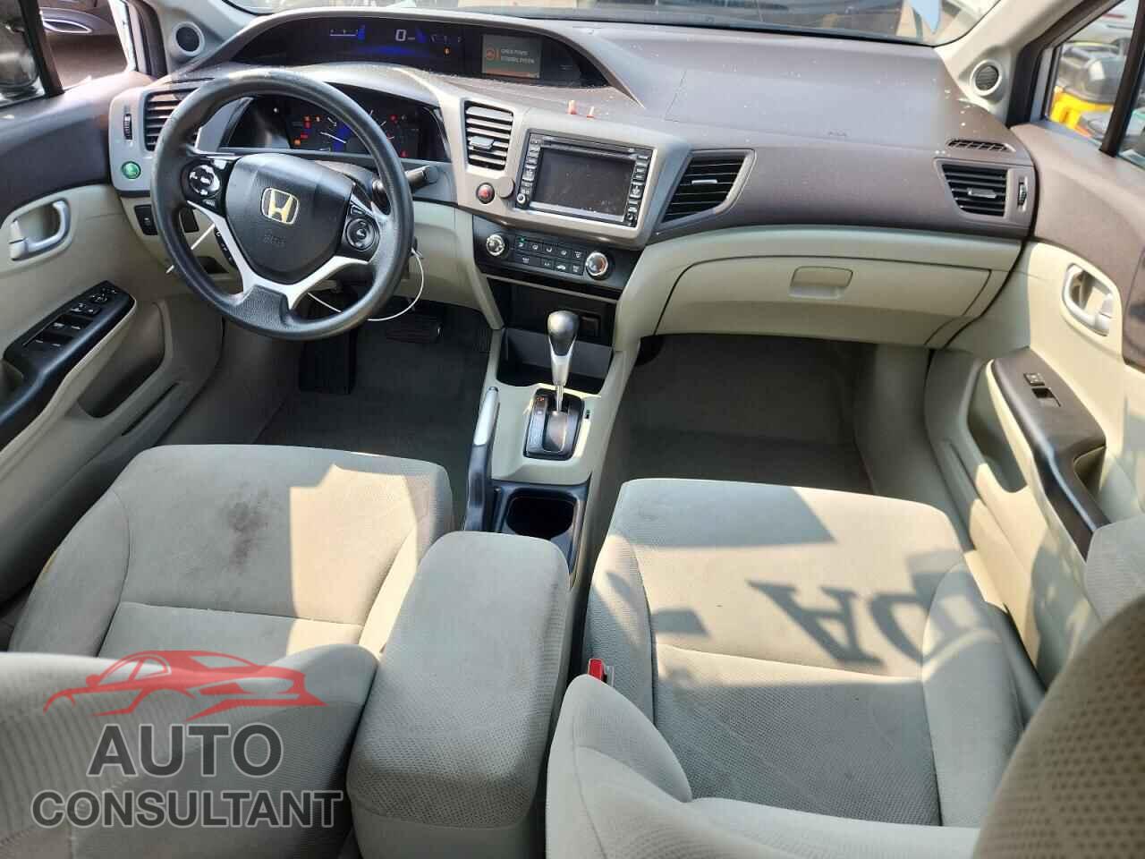 HONDA CIVIC 2012 - 2HGFB2F89CH523595