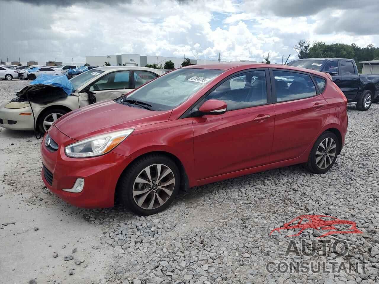 HYUNDAI ACCENT 2015 - KMHCU5AEXFU225385