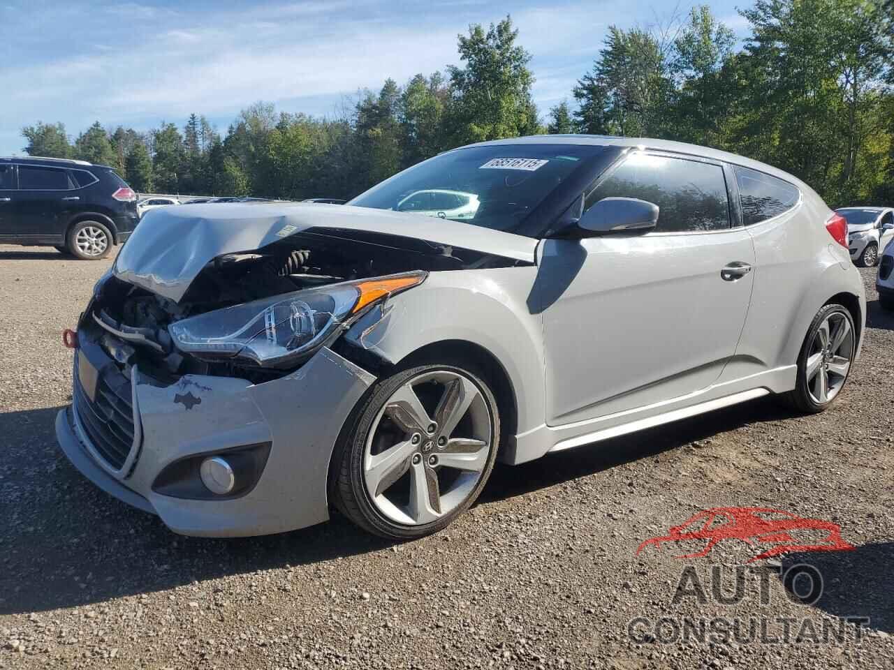 HYUNDAI VELOSTER 2013 - KMHTC6AE9DU118625