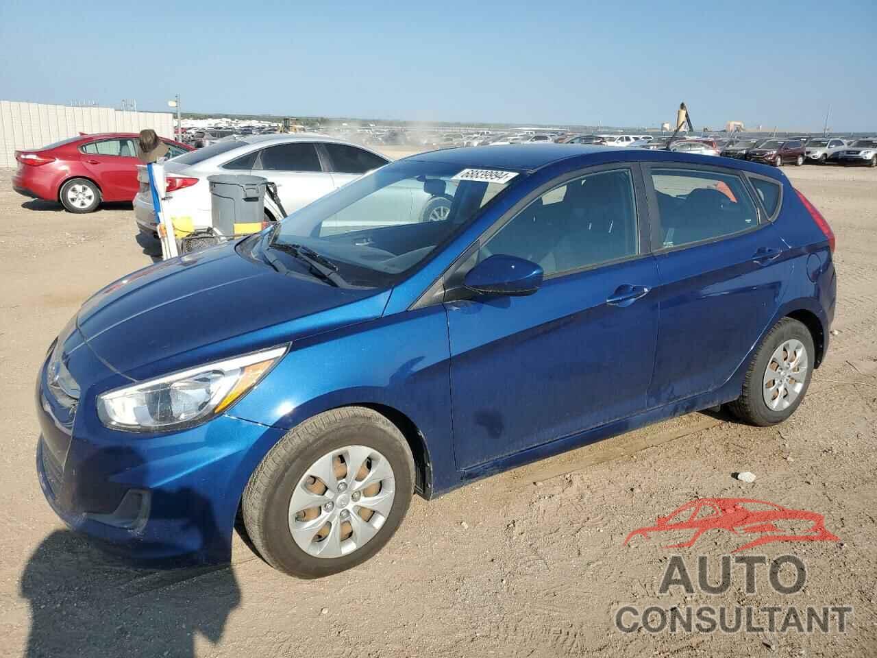 HYUNDAI ACCENT 2017 - KMHCT5AEXHU334743