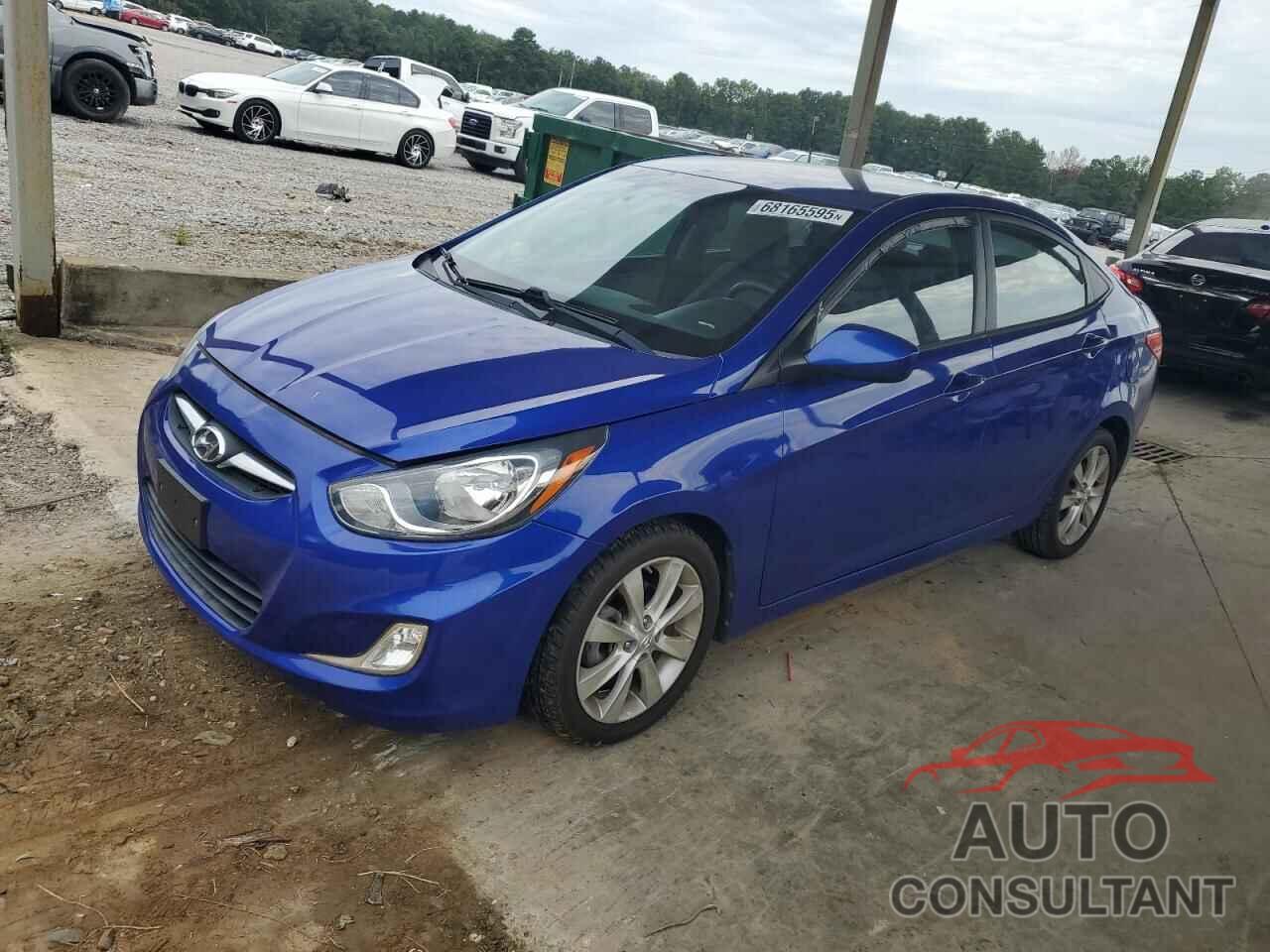 HYUNDAI ACCENT 2012 - KMHCU4AE9CU118527