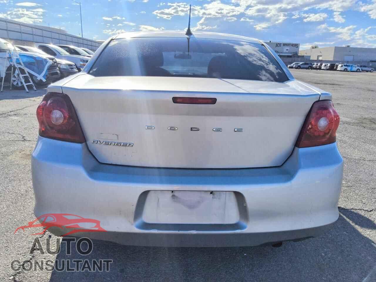 DODGE AVENGER 2012 - 1C3CDZCB0CN167702