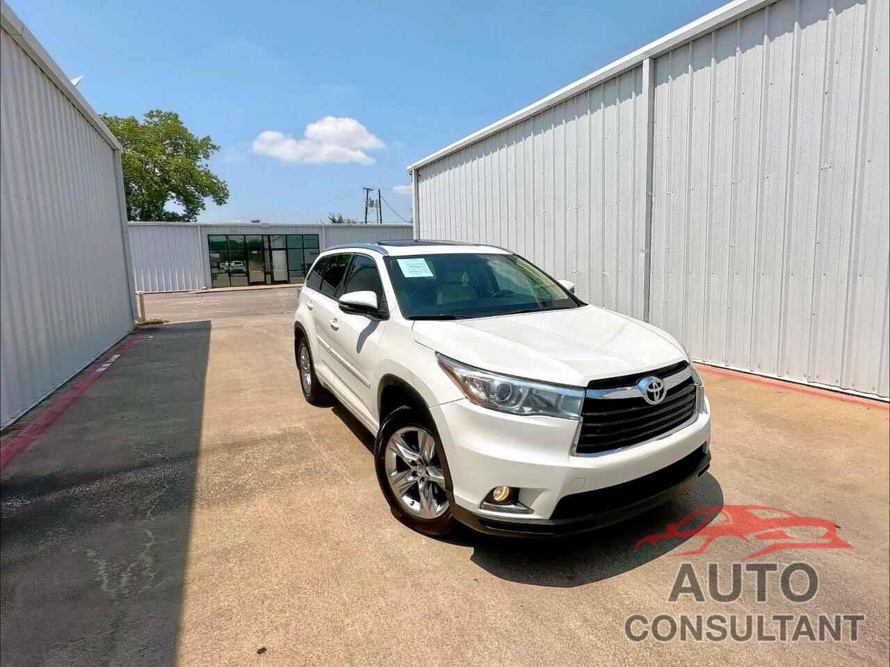 TOYOTA HIGHLANDER 2014 - 5TDYKRFH4ES020061