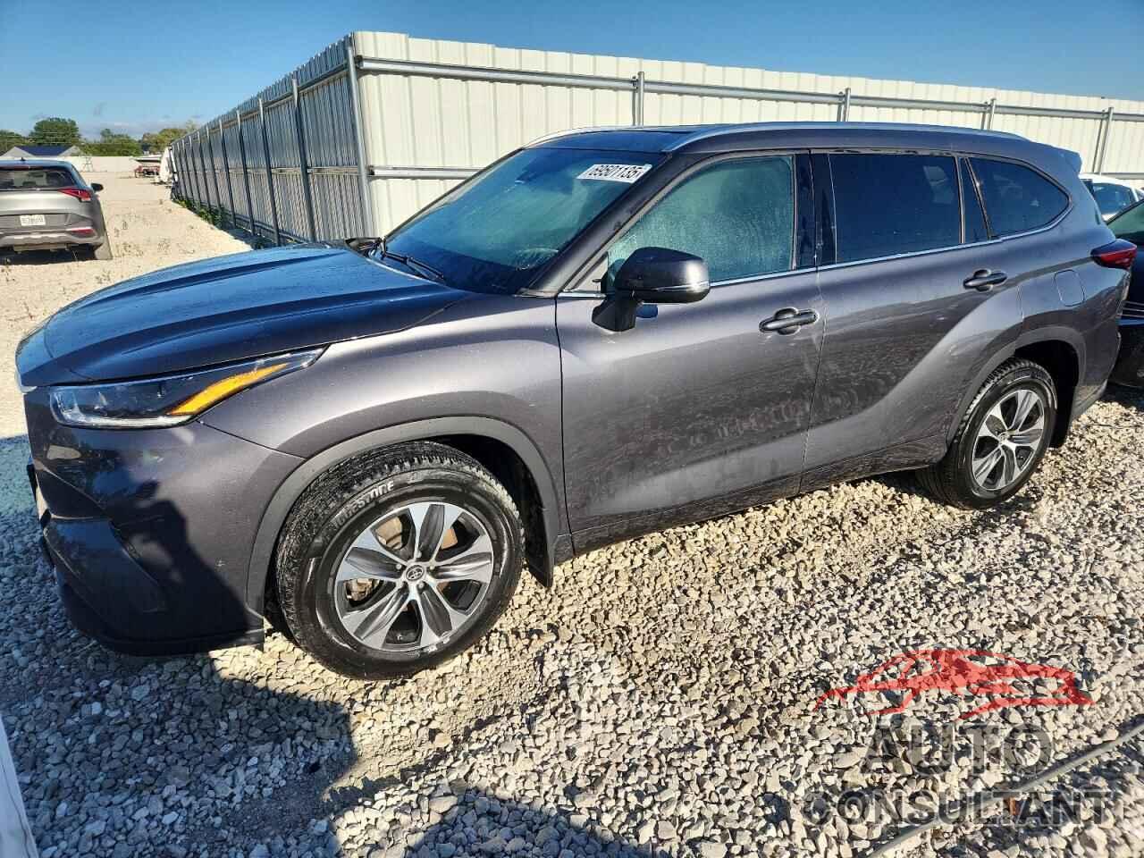 TOYOTA HIGHLANDER 2021 - 5TDGZRBH1MS155669