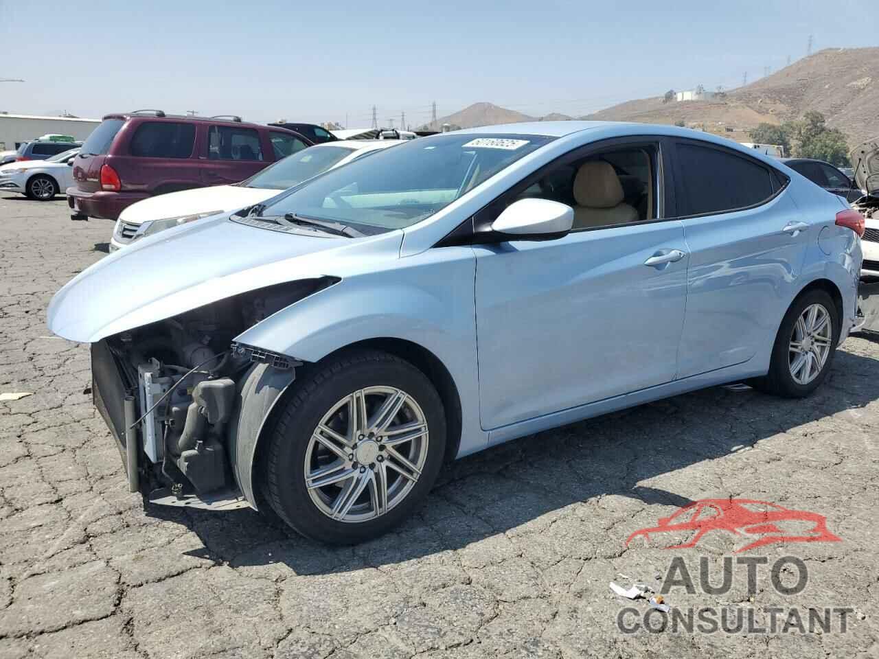 HYUNDAI ELANTRA 2012 - KMHDH4AE7CU232616