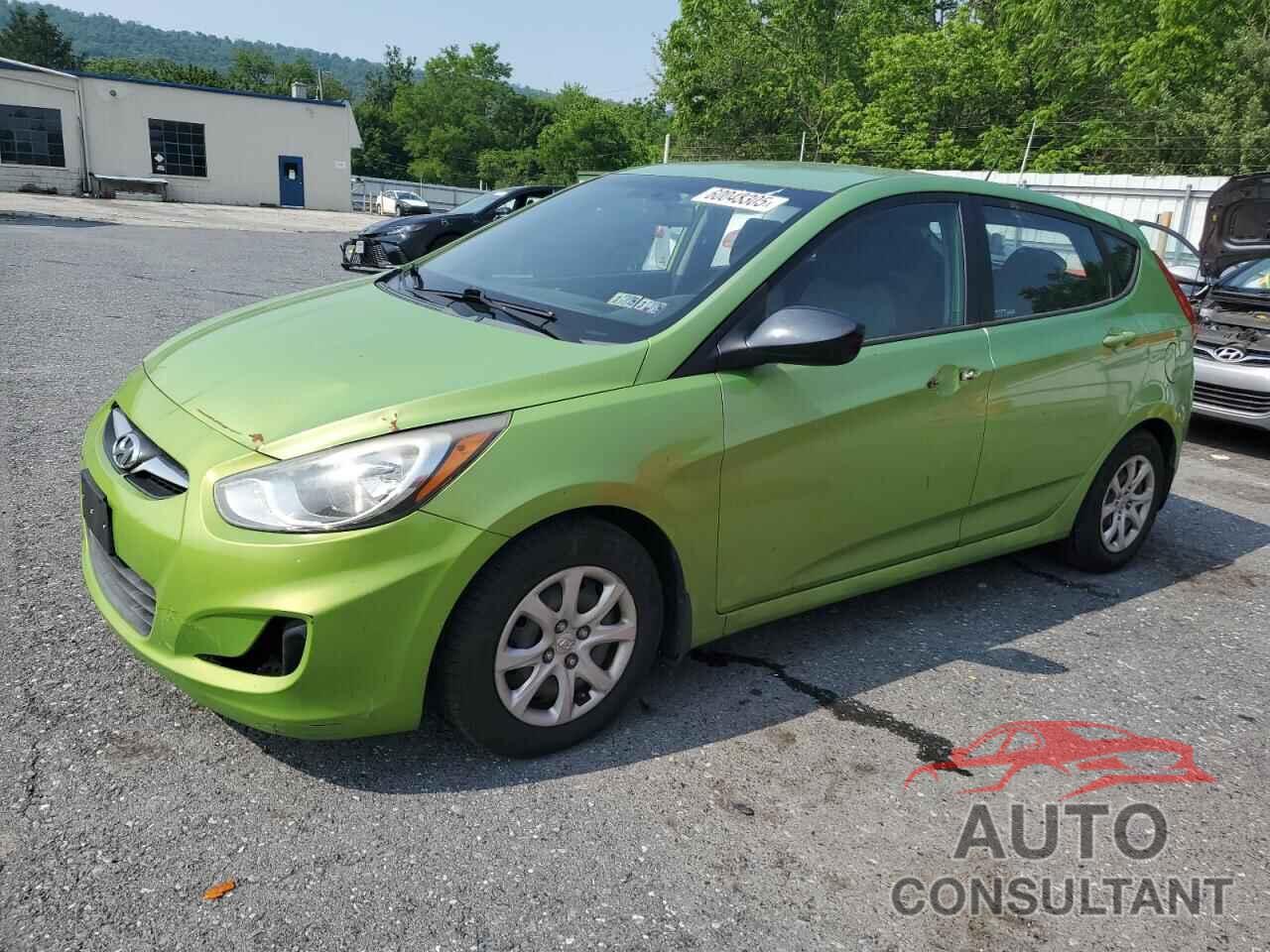 HYUNDAI ACCENT 2012 - KMHCT5AE8CU017018