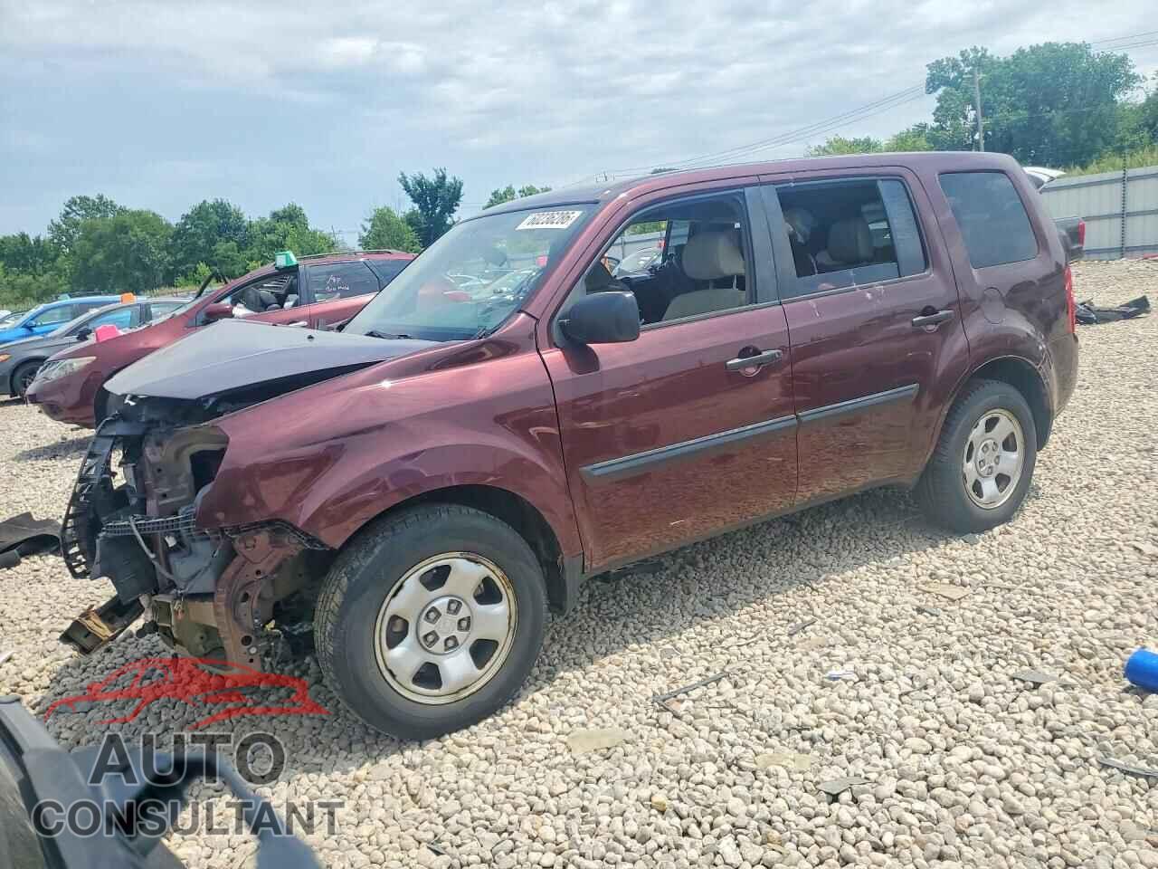 HONDA PILOT 2013 - 5FNYF4H24DB024582