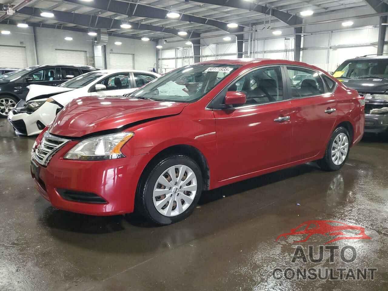 NISSAN SENTRA 2014 - 3N1AB7AP8EY253456