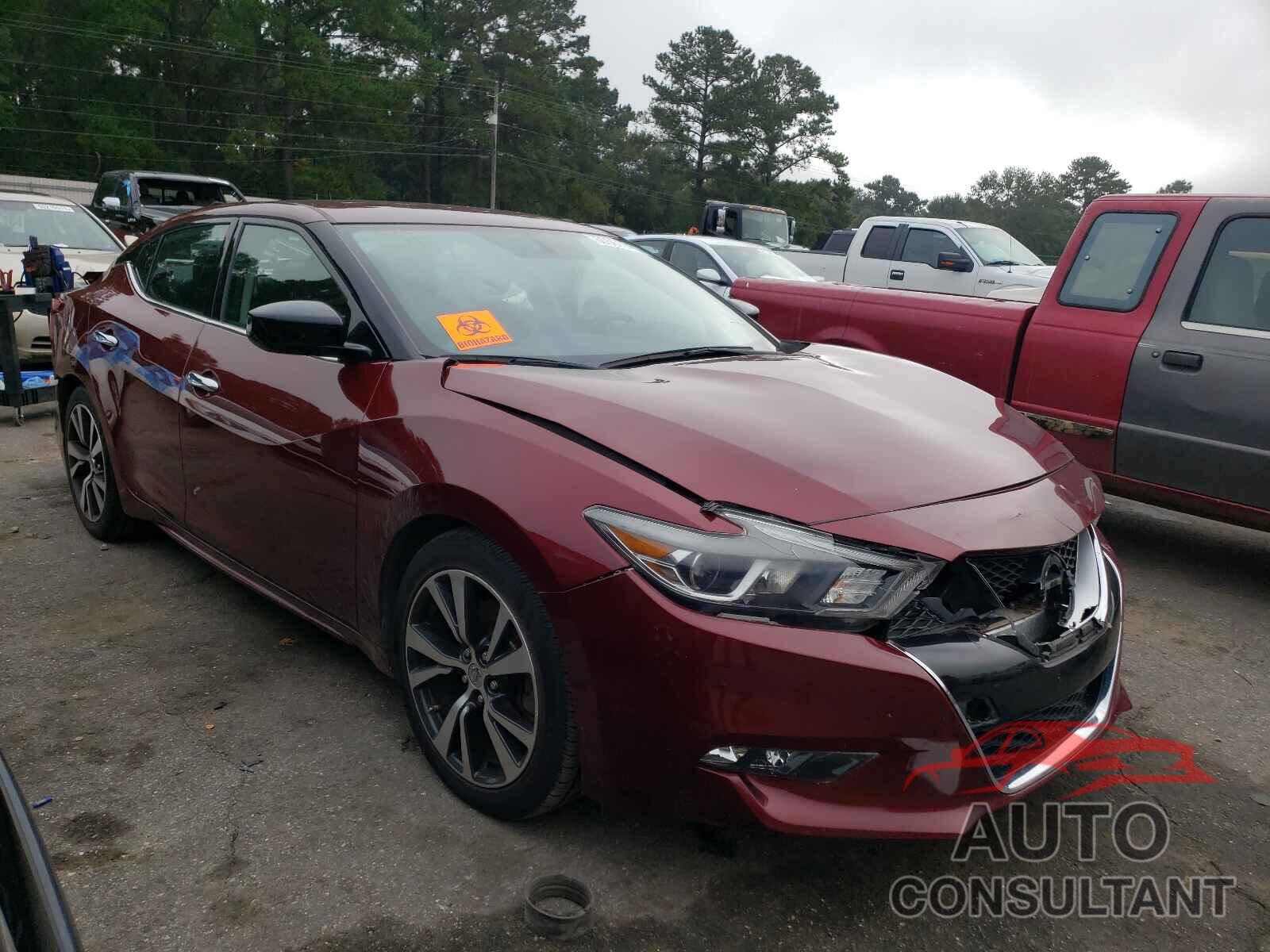 NISSAN MAXIMA 2017 - 1N4AA6APXHC373465