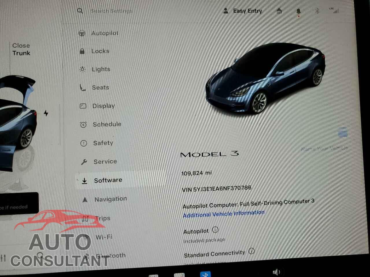 TESLA MODEL 3 2022 - 5YJ3E1EA6NF370786