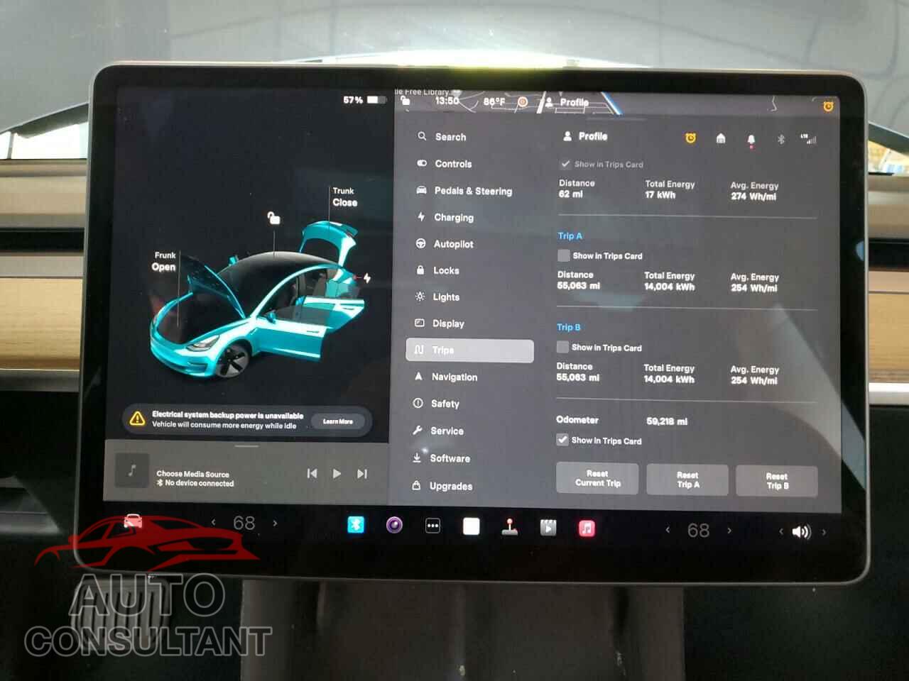 TESLA MODEL 3 2022 - 5YJ3E1EB8NF290799