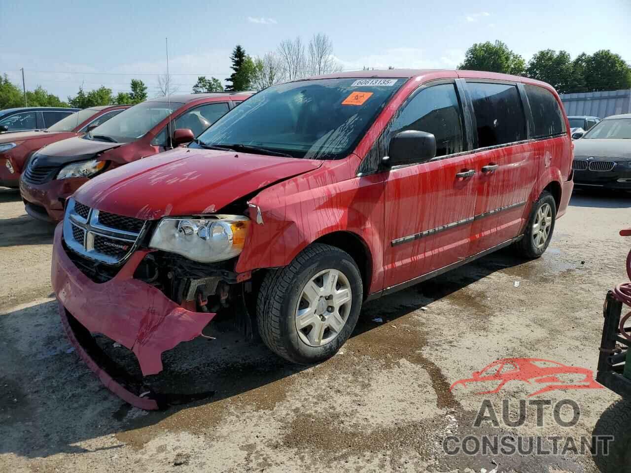 DODGE CARAVAN 2013 - 2C4RDGBG8DR568877