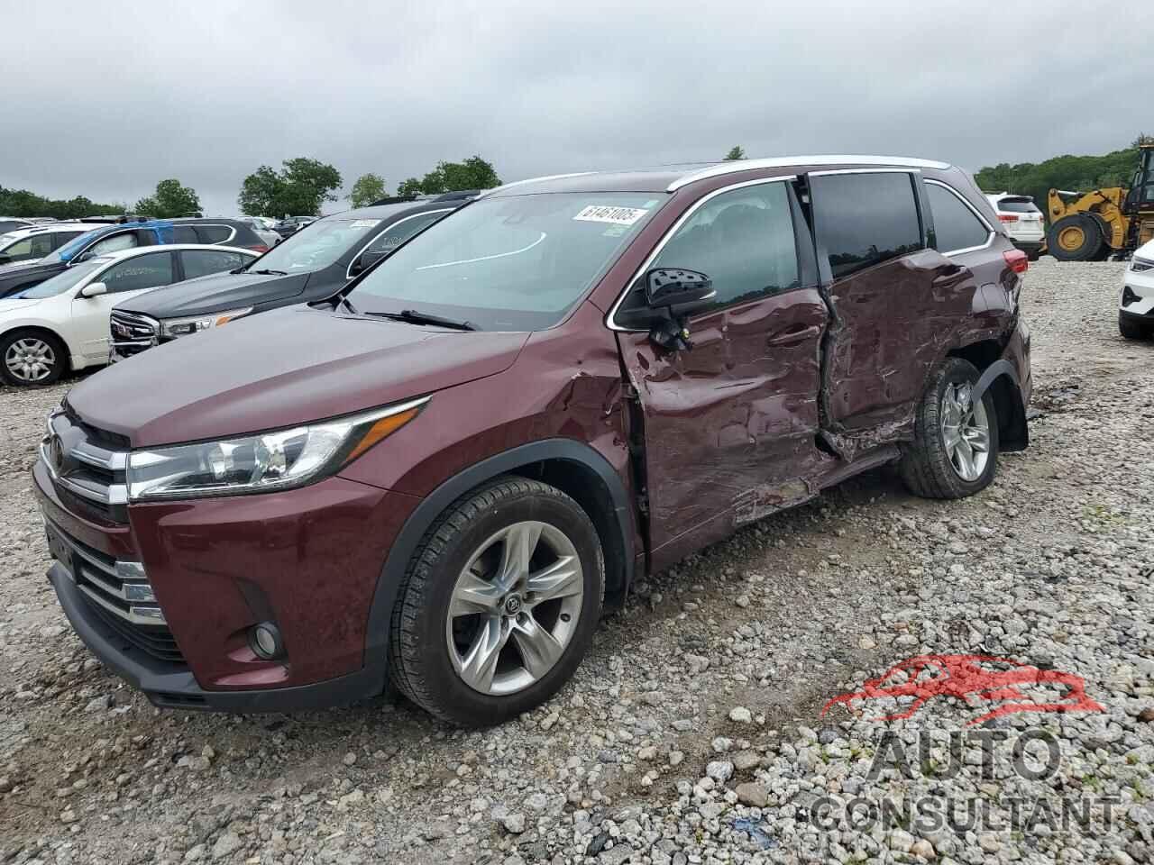 TOYOTA HIGHLANDER 2017 - 5TDDZRFH9HS483327
