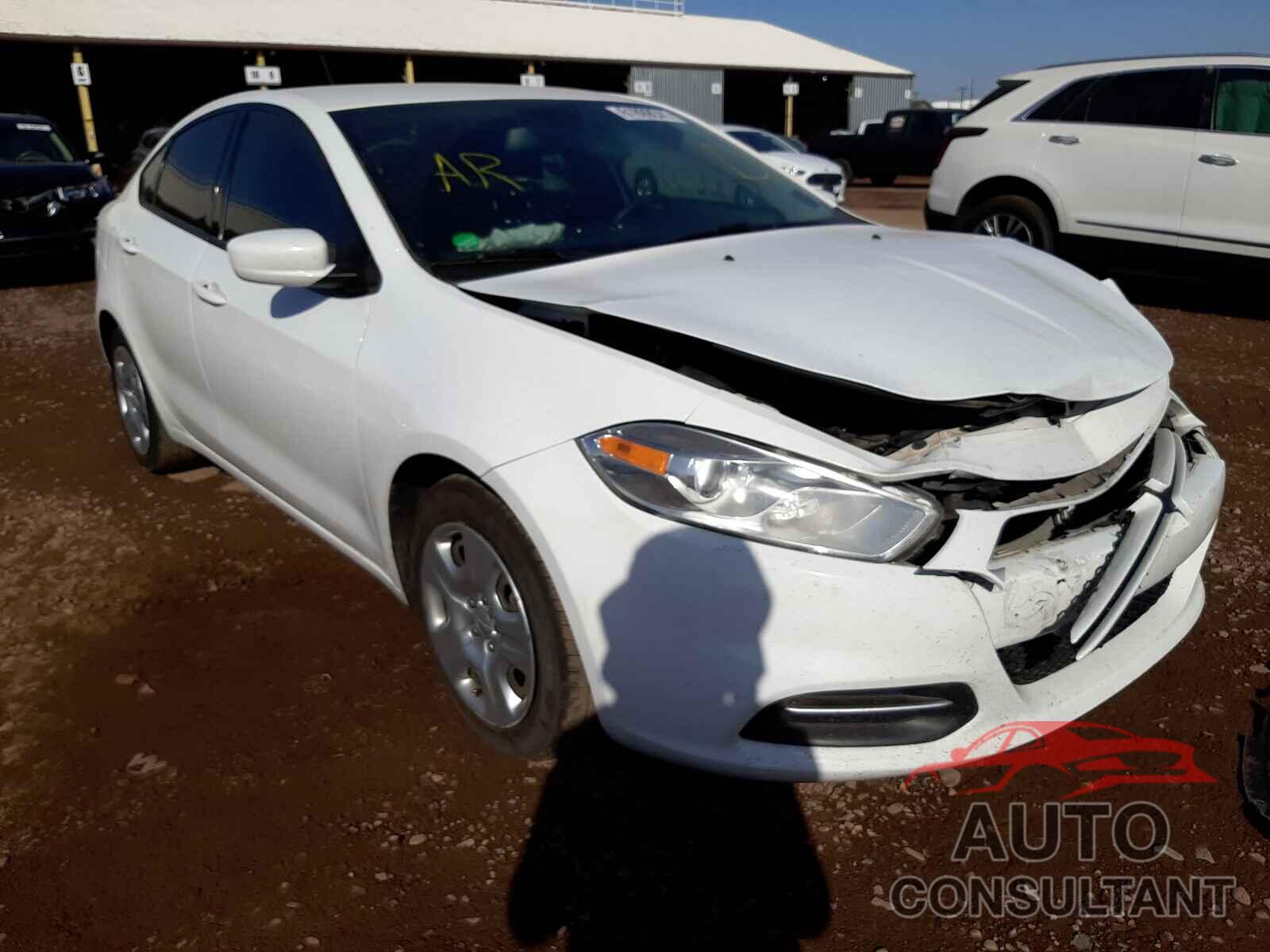 DODGE DART 2016 - 1C3CDFAA4GD607702