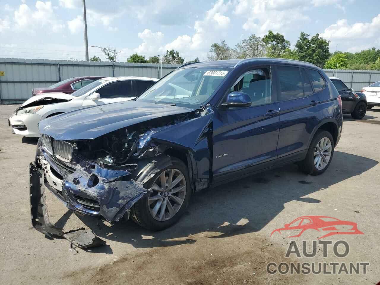 BMW X3 2017 - 5UXWX9C39H0W72729