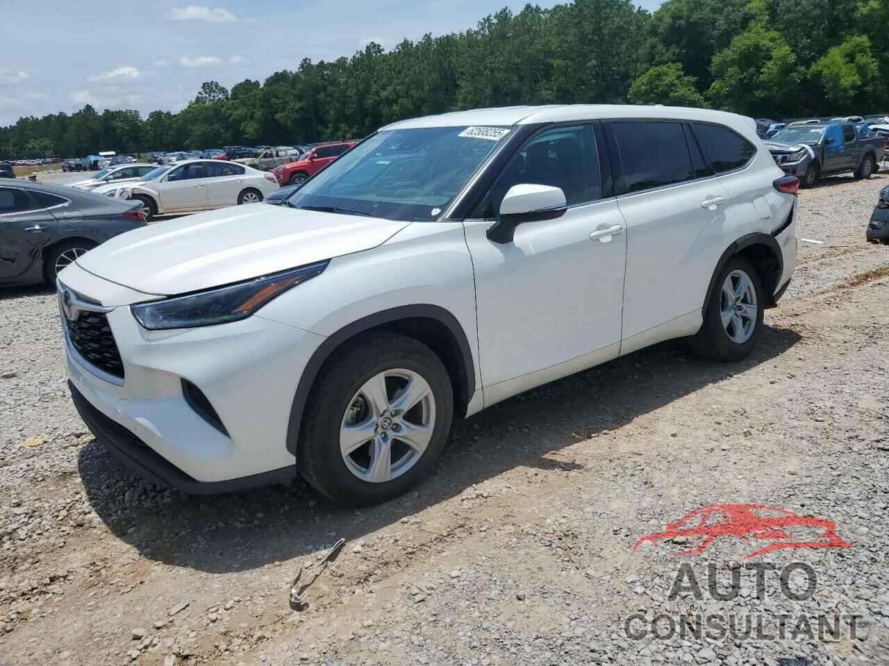 TOYOTA HIGHLANDER 2021 - 5TDCZRAH0MS076476