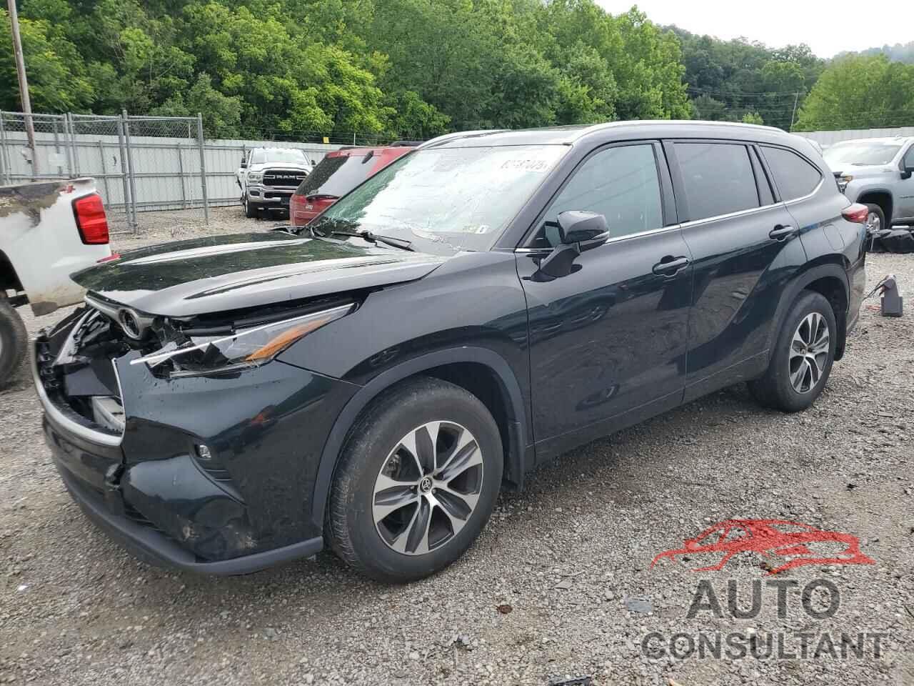 TOYOTA HIGHLANDER 2021 - 5TDHZRBH7MS103287
