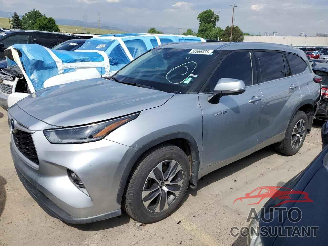 TOYOTA HIGHLANDER 2021 - 5TDGBRCH5MS530014