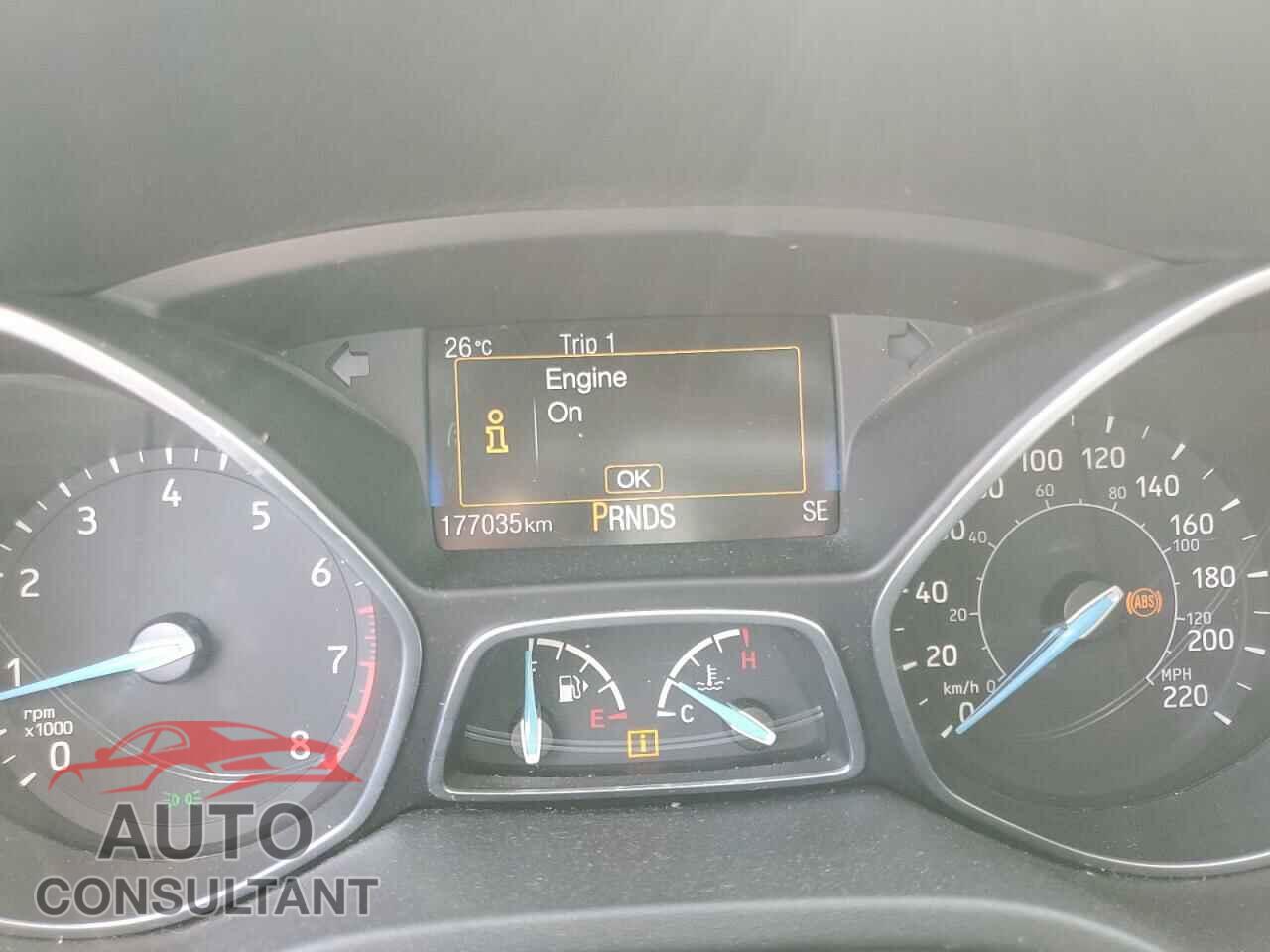 FORD FOCUS 2016 - 1FADP3F20GL231664