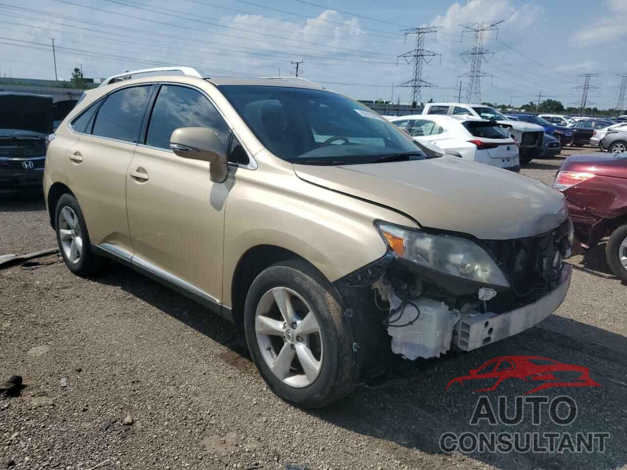 LEXUS RX350 2010 - 2T2BK1BA0AC031413