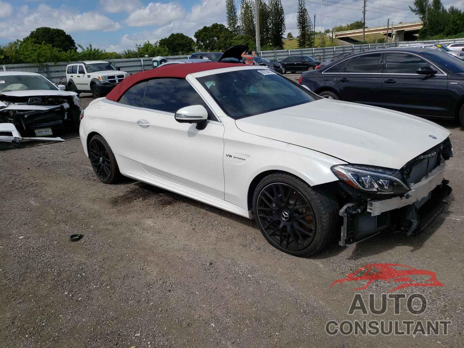 MERCEDES-BENZ C-CLASS 2017 - WDDWK8GB8HF485674