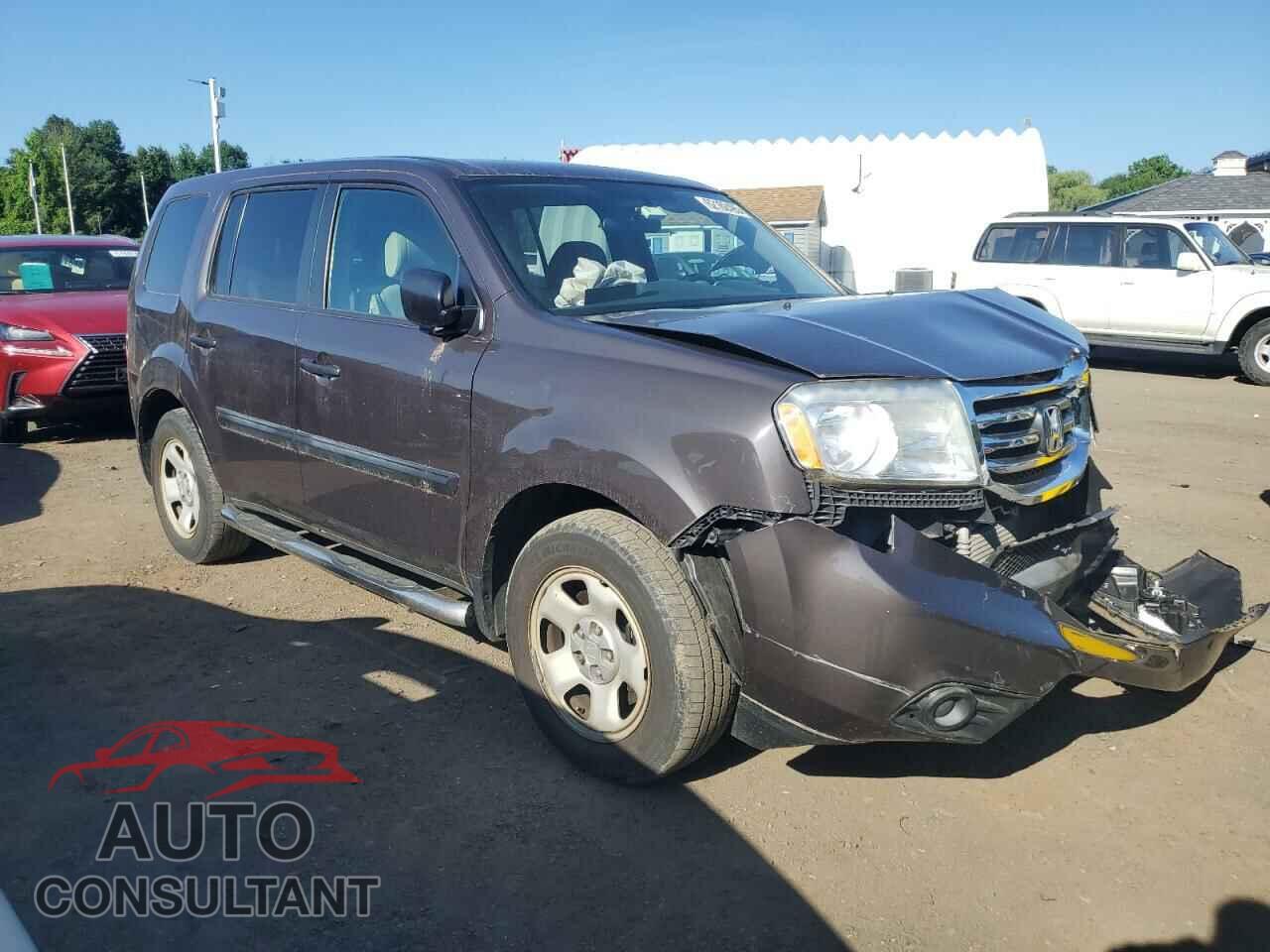 HONDA PILOT 2013 - 5FNYF4H23DB043513