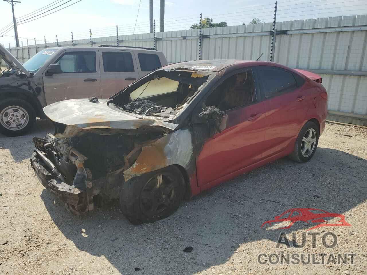 HYUNDAI ACCENT 2013 - KMHCU4AE4DU423824