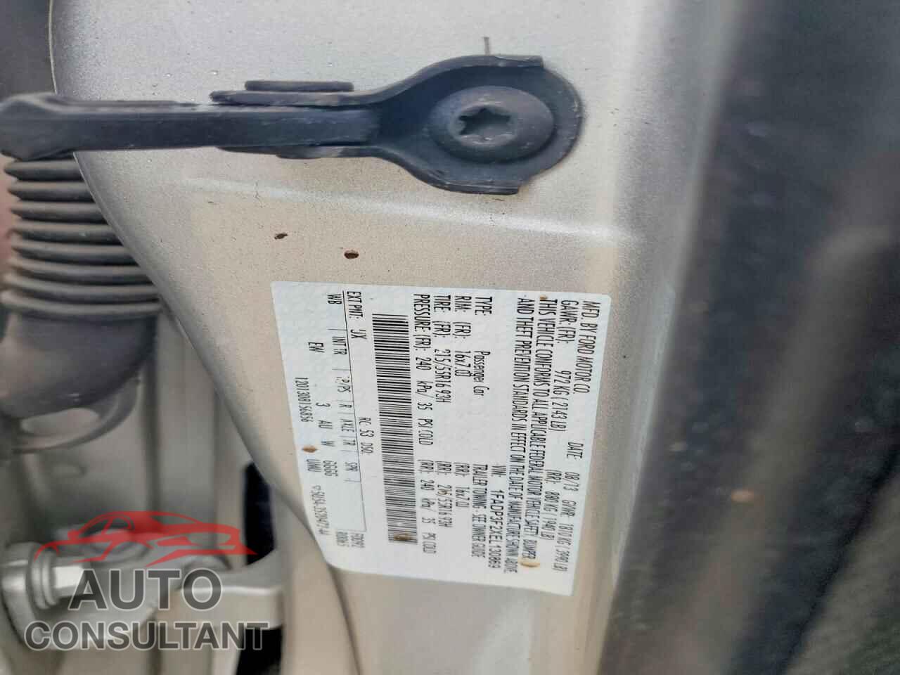 FORD FOCUS 2014 - 1FADP3F2XEL130869