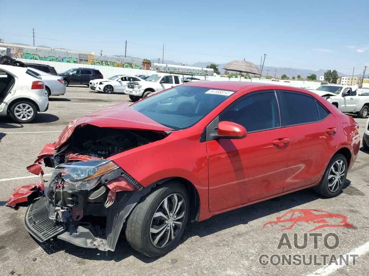 TOYOTA COROLLA 2018 - 2T1BURHEXJC057668