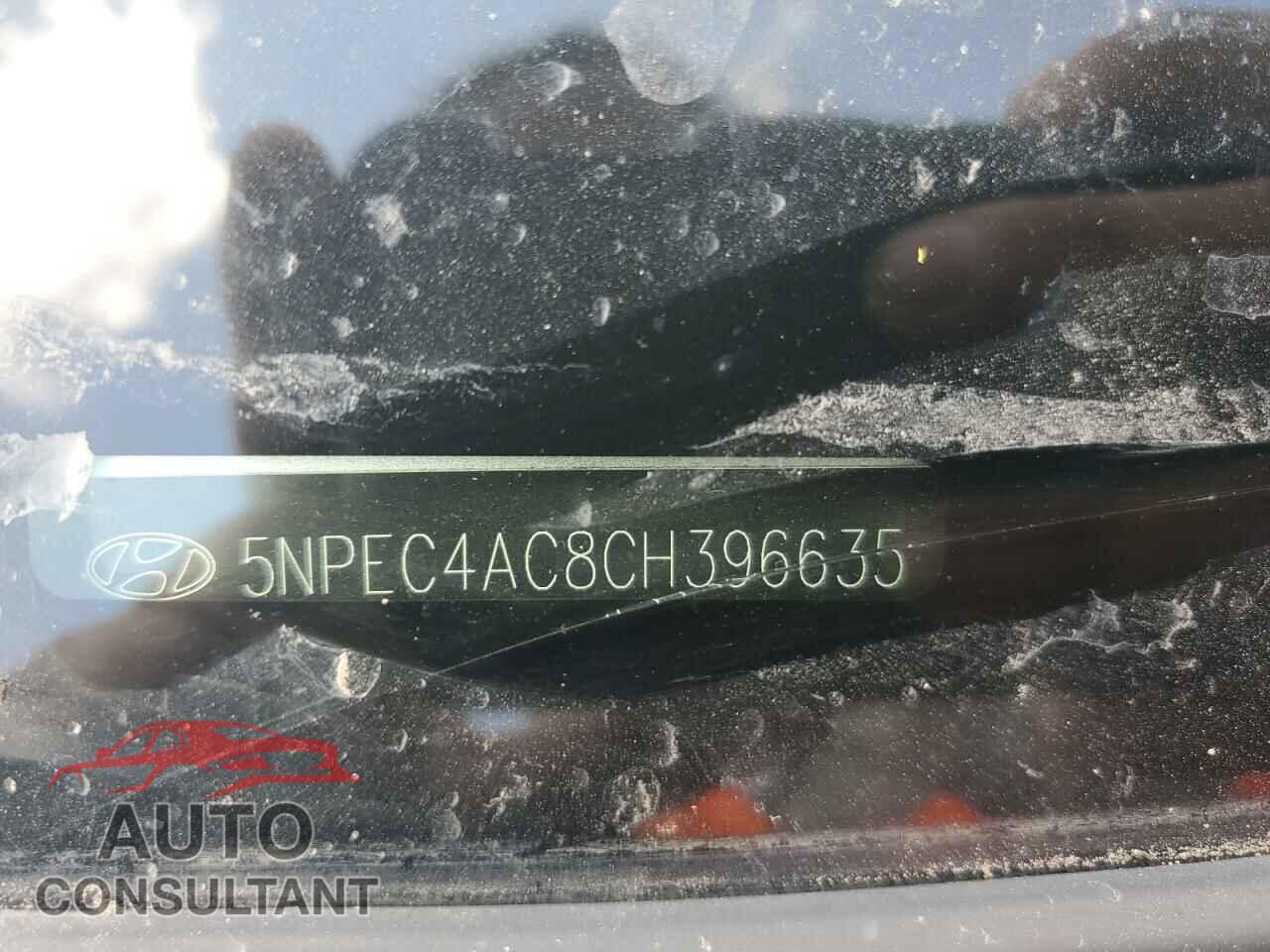 HYUNDAI SONATA 2012 - 5NPEC4AC8CH396635