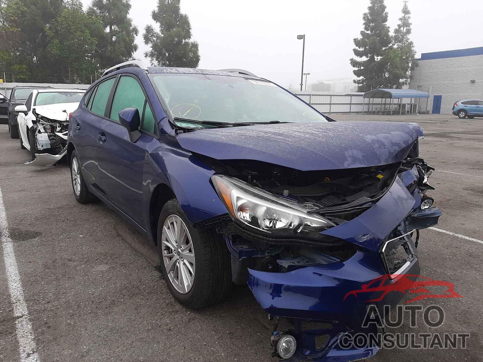 SUBARU IMPREZA 2018 - 4S3GTAD63J3729412