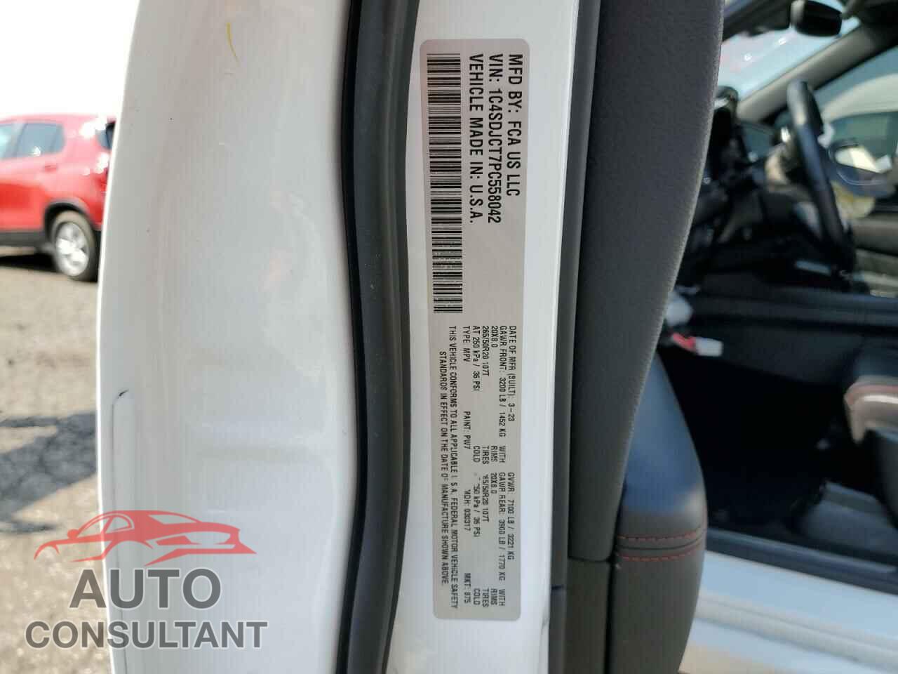 DODGE DURANGO 2023 - 1C4SDJCT7PC558042
