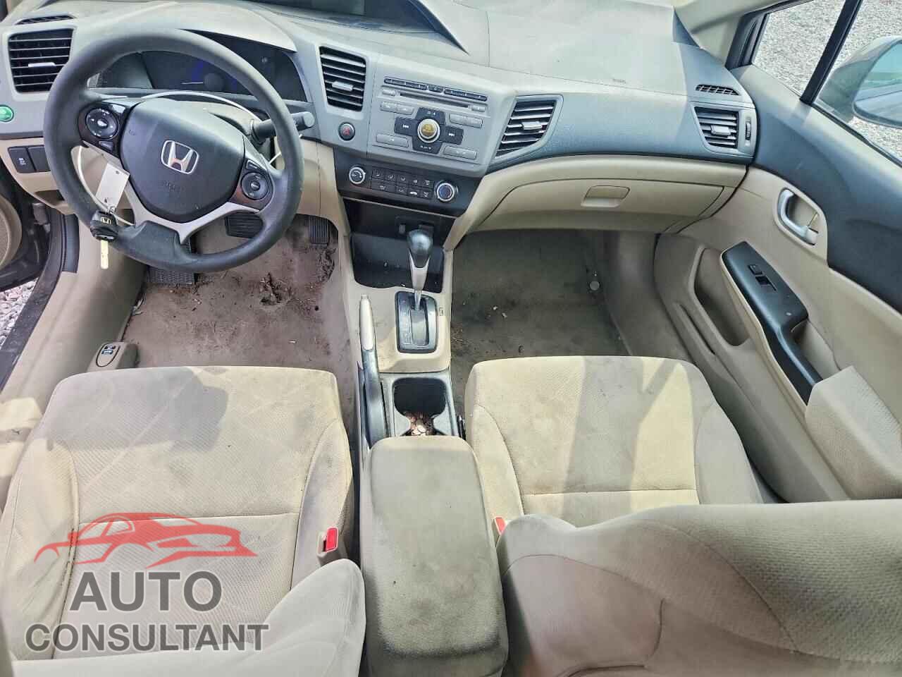 HONDA CIVIC 2012 - 19XFB2F55CE088347