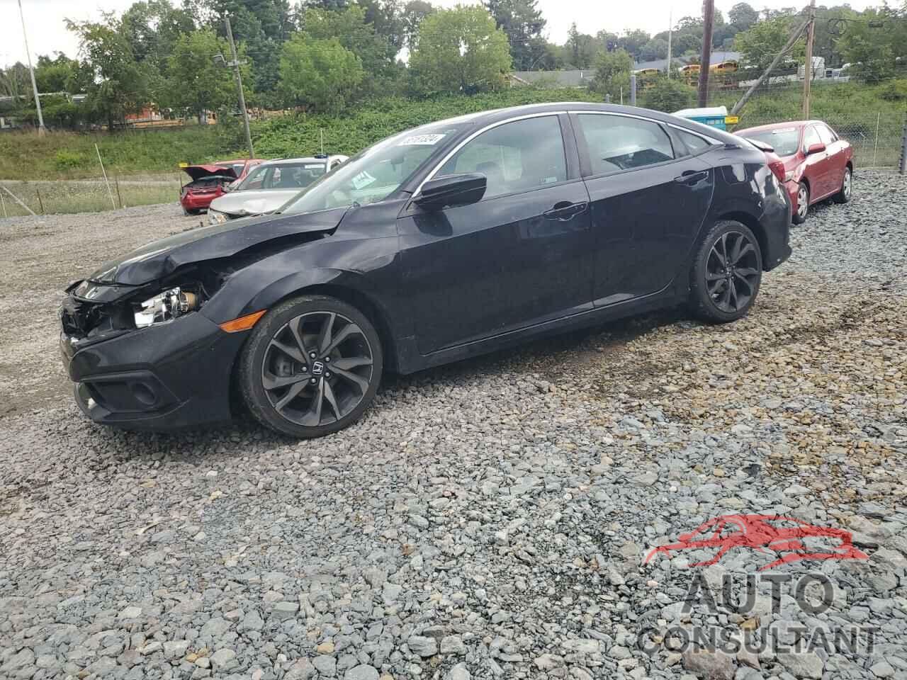 HONDA CIVIC 2019 - 2HGFC2F80KH516692