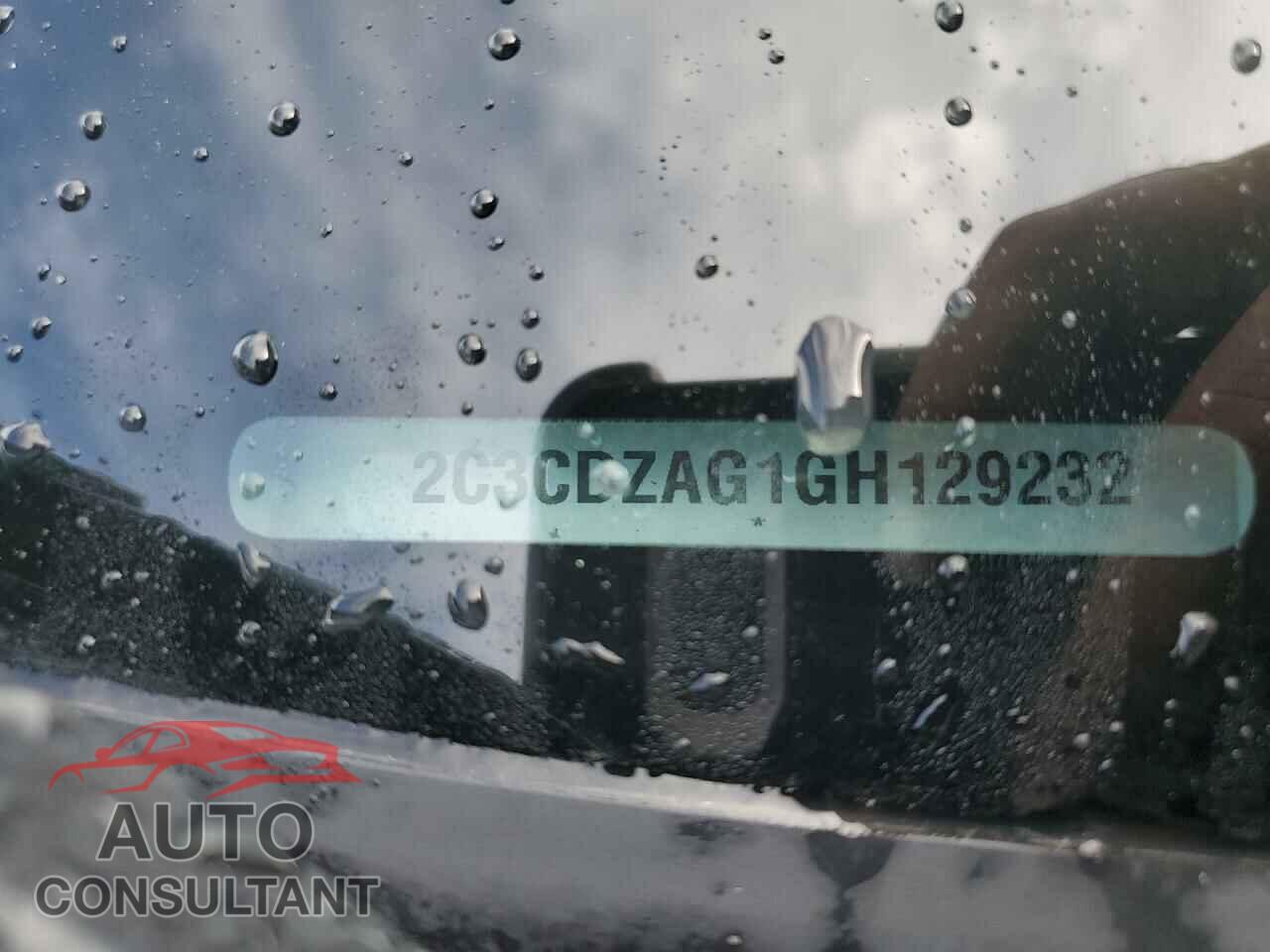 DODGE CHALLENGER 2016 - 2C3CDZAG1GH129232