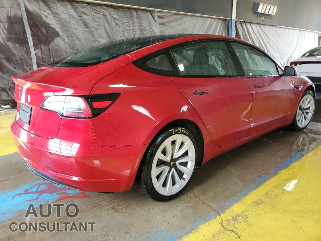 TESLA MODEL 3 2022 - 5YJ3E1EA6NF290761