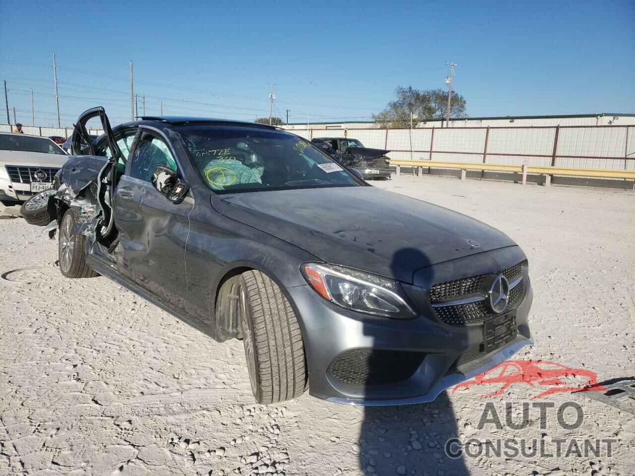MERCEDES-BENZ C-CLASS 2017 - 55SWF4JB5HU202246