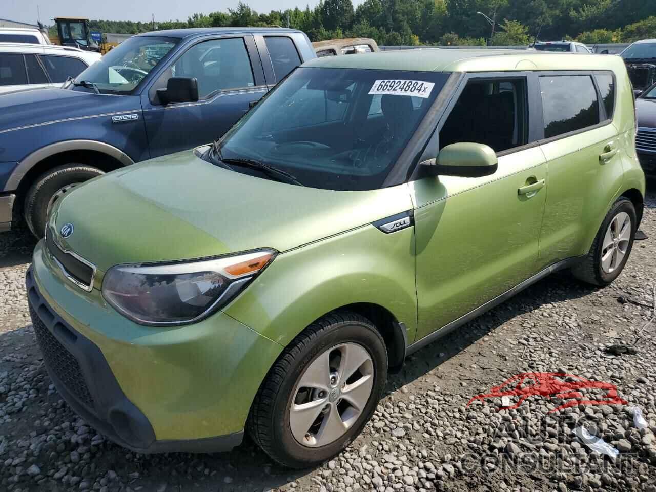KIA SOUL 2015 - KNDJN2A24F7814699