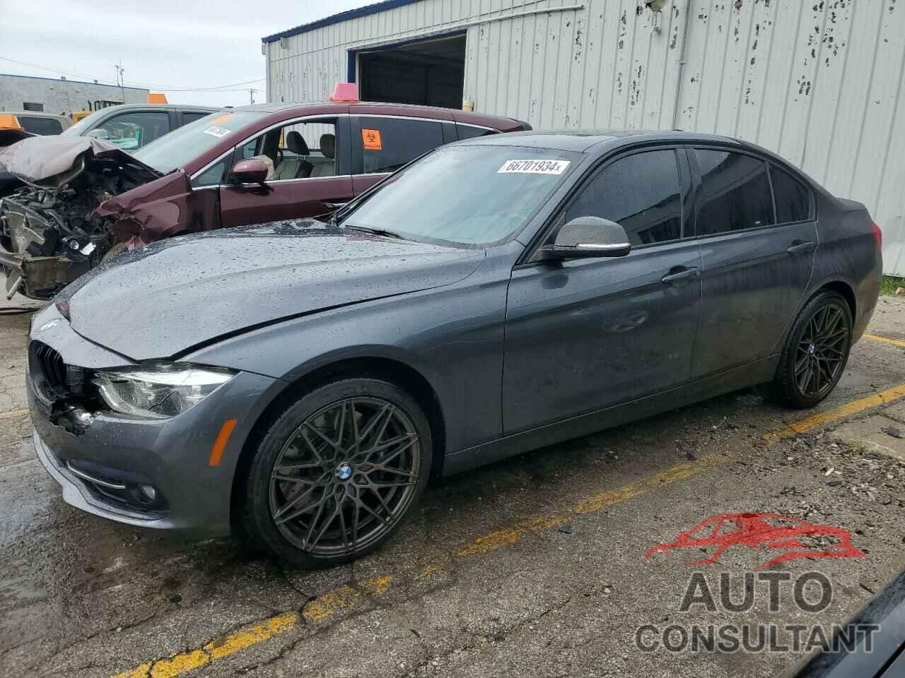 BMW 3 SERIES 2018 - WBA8F1C59JAE92957